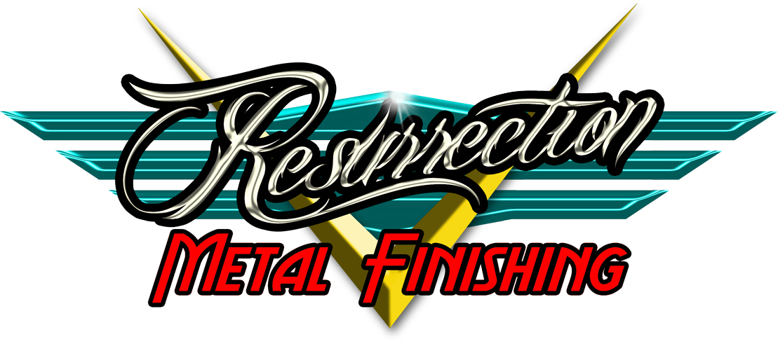 resurrection metal finishing logo